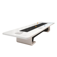 荺炬会议长条桌4.5*1.5m张