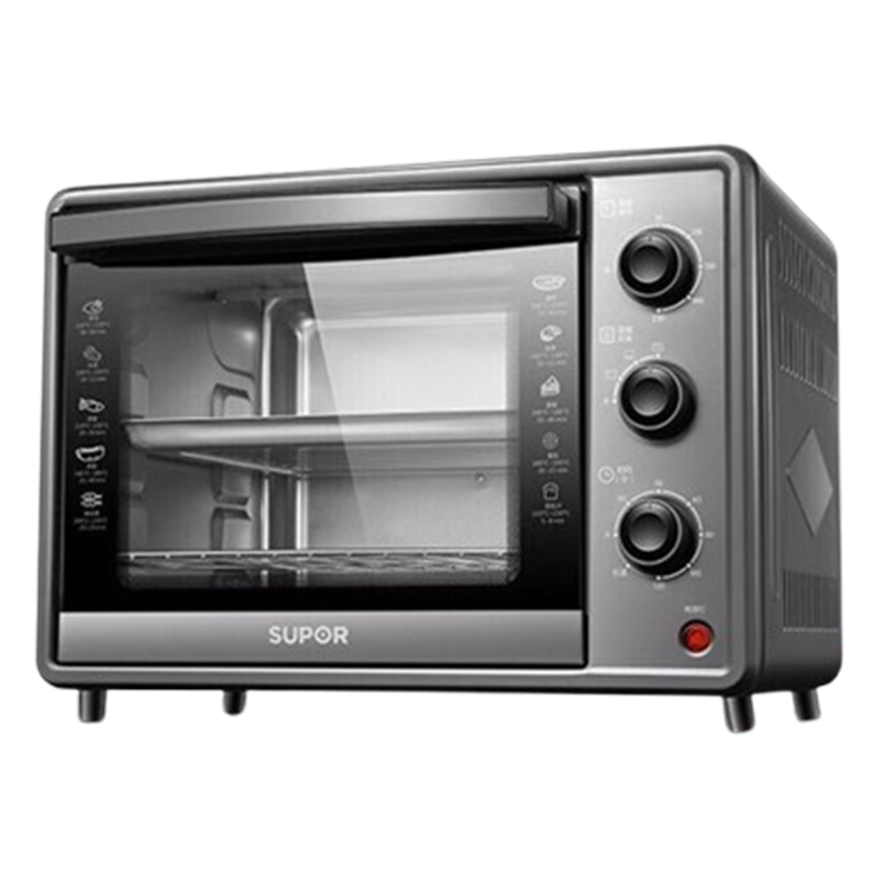 苏泊尔电烤箱30L上下管统一控温匀火恒温多功能烤箱K30FK6