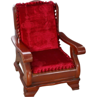 欧梦澜 办公室实木沙发垫加厚海绵垫单座三人座 160*60cm 个