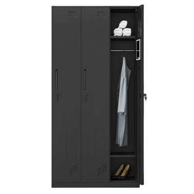 凌迪星黑色3门更衣柜900*500*1850mm台