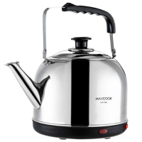 美厨电热水壶5L加厚中式鸣音防干烧不锈钢烧水壶TB-24