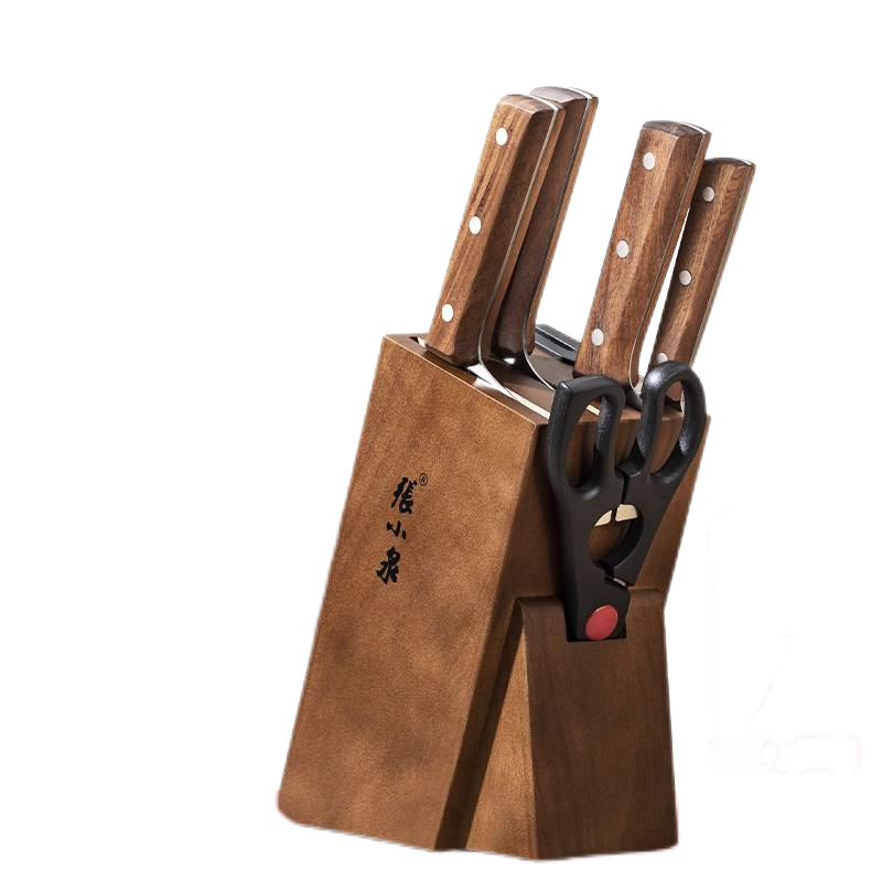 正品张小泉全套刀具高档家用菜刀组合套装切菜刀骨刀专用W8169