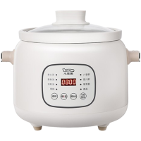 LOTOR电炖锅3L全自动炖汤锅辅食锅陶瓷款白色Z3-MB