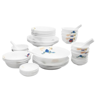 康宁餐具套装冰萃玲珑盛世鸣和42件套CB-BSSM42/KZ/LS