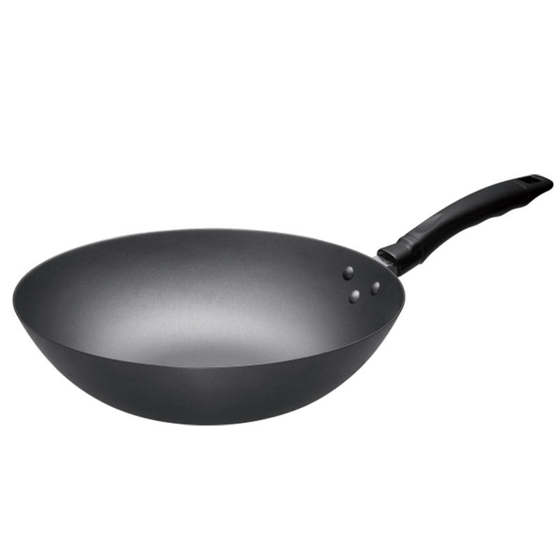 苏泊尔炒锅30cm不粘锅精铁无涂层炒菜锅无锅盖FC30J4