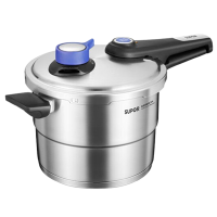 苏泊尔压力锅7.5L加厚蓝眼高压锅调压防爆压力锅YW24LT1