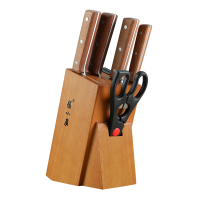 张小泉刀具厨房套装组合家用菜刀水果刀全套厨具厨师专用正品8138