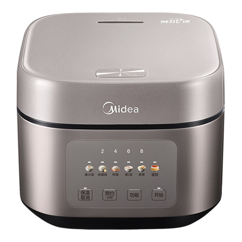 美的电饭煲4L家用大容量不粘锅电饭煲MB-TQ453SZ