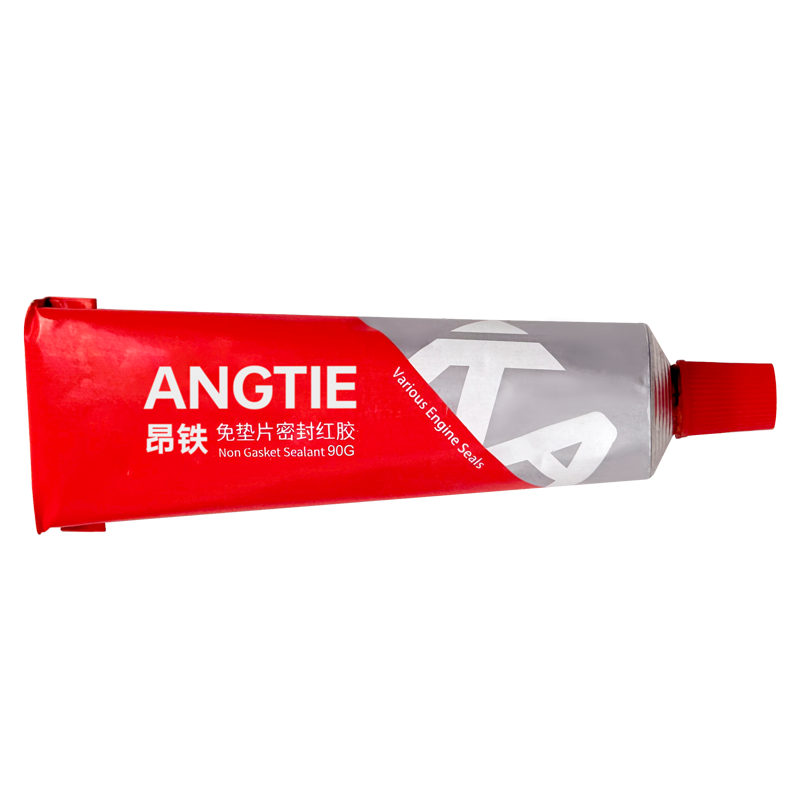 昂铁免垫片平面密封胶588胶红胶90g支