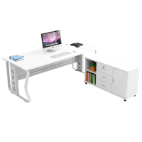 奇桄烁办公桌含侧柜2m/组