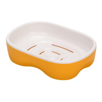 茶花 墩墩无盖皂盒 15*10.6*3.7cm /个