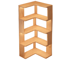 铭思达书架四层60cm个