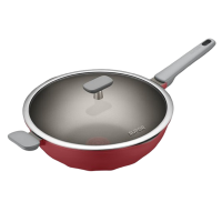 苏泊尔炒锅34cm火红点钛磨力不粘炒菜锅NC34WA3