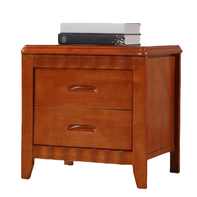 乐琪艺 实木床头柜 海棠色 500*410*500mm 个
