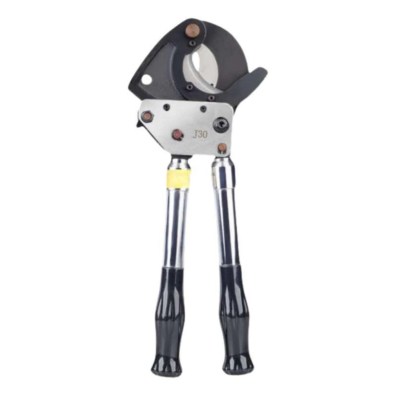 棘轮式电缆剪钢绞线剪齿轮剪 J30手柄伸缩