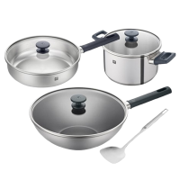 双立人锅具套装煤气电磁炉通用炒锅煎锅汤锅三件套1033072