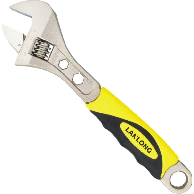 高档胶柄活动扳手 200mm