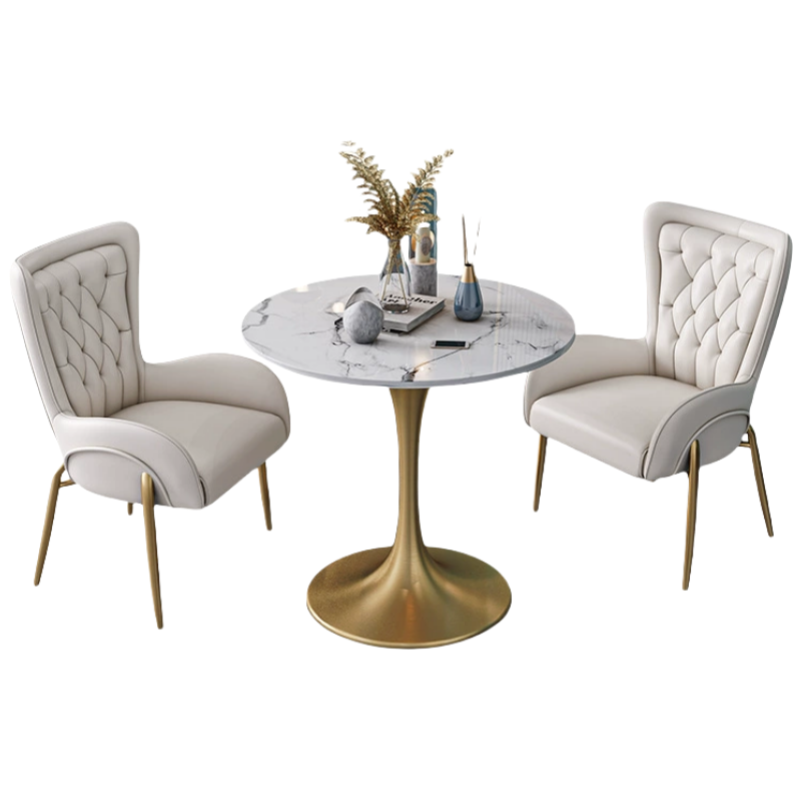 华立伟洽谈桌椅一桌两椅套