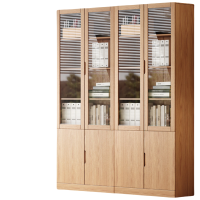 铭思达木质书柜四门台