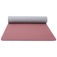 型壳 瑜伽垫 双色 183*61*0.8cm加厚+弹性肩带+网包/套