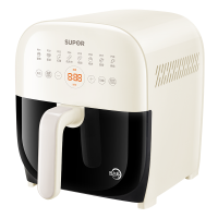 苏泊尔(SUPOR)空气炸锅不用翻面 家用多功能 远红外5L大容量 可视 大功率蒸汽嫩炸 炸锅KD50Y804