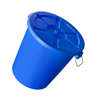 旺琰礼 塑料桶 带盖100L 个