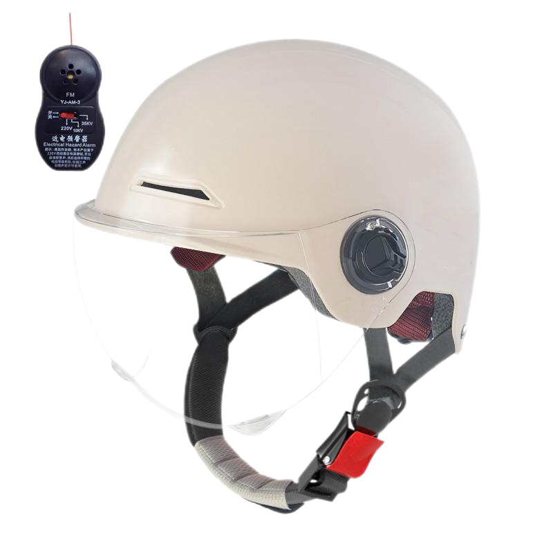 依品司予 BC-8M 头盔 带三档报警器(单位:顶) 米黄