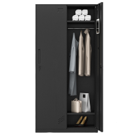 凌迪星黑色2门更衣柜900*500*1850mm台