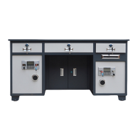 蕃蒂电子保险桌 1.4米双柜张