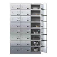 豫龙悦不锈钢餐盘柜