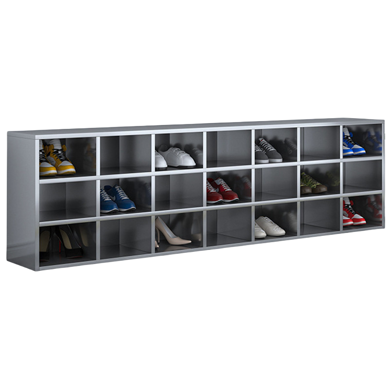 宜掌柜不锈钢换鞋柜 21格(304)台