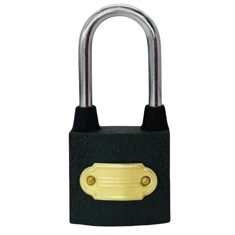 月跃鑫 挂锁 通开锁 38锁体40勾 内三角 把