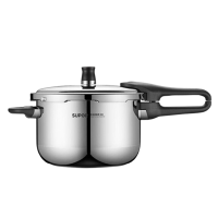 苏泊尔高压锅22cm304不锈钢通用复底厚大容量YW223JA1