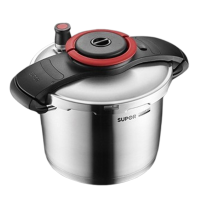 苏泊尔压力锅7L不锈钢巧易开悦提压力快锅高压锅YW223BB1