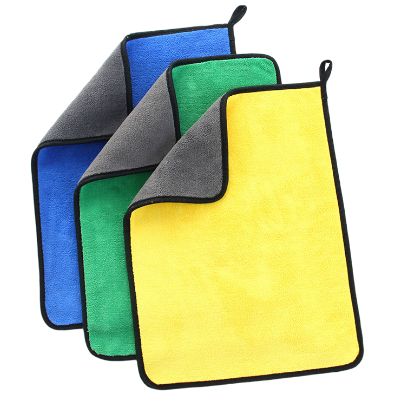 华夏盛锦珊瑚绒双面擦车巾HXSJ-1598/条