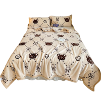 昕蓝梦 云貂绒毯子双面绒花色备注 150*200cm 条