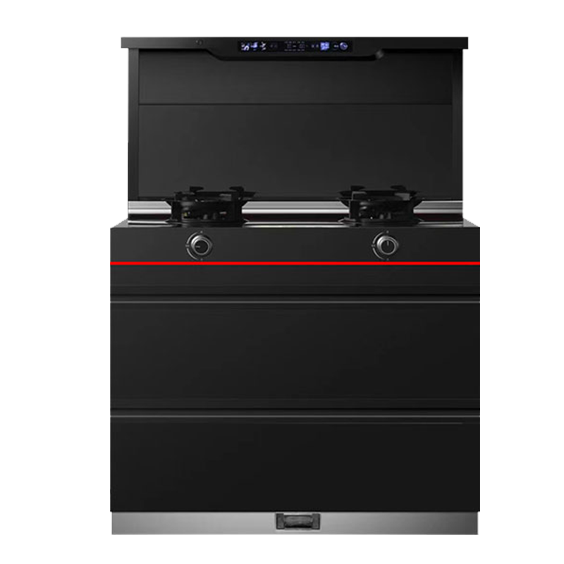 苏宁宜品未来人集成灶 烟灶消一体 大吸力 可拆卸挡烟板 恒温加热 JJZT-KV5保洁柜