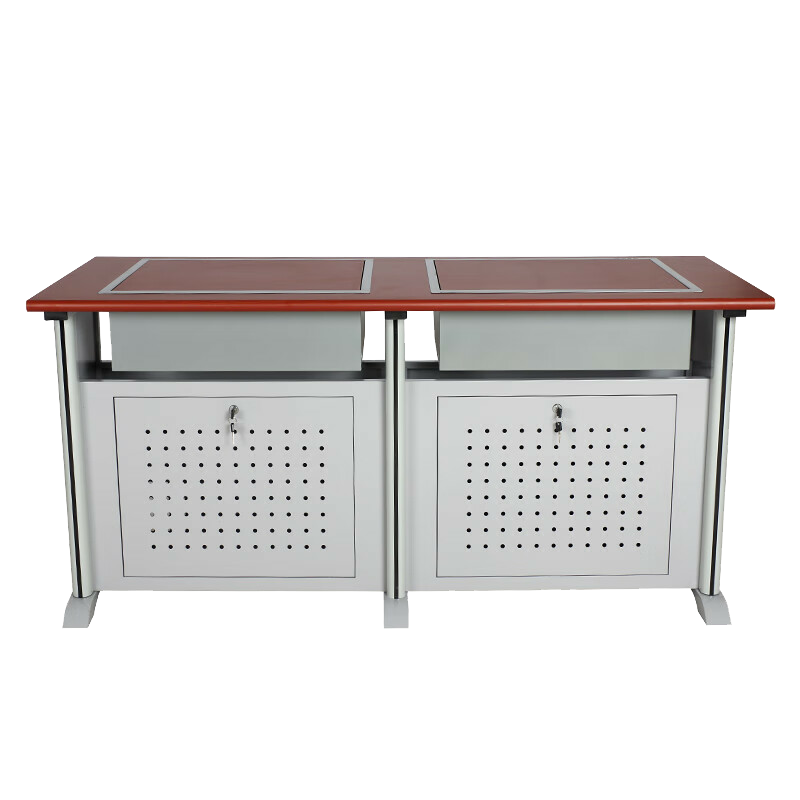 博邦瑞达 双人位翻转电脑桌 1600*700*770mm 张