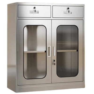 汇微星304二斗办公柜900*400*1000mm台