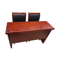 嘉众忆 电脑办公桌含2把桌椅 1200*400*760mm JZY-XS998 套