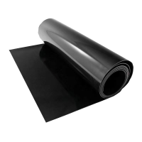 盛京联硕阻燃防火橡胶板耐热地垫3mm厚[ 1*8米]50Kg 卷