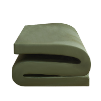 衡欢(HENGHUAN)记忆海绵床垫子 军绿色床褥 RZ-CD06/床 ( 90*200*5cm)