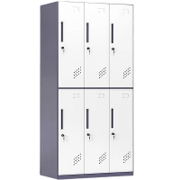 豫龙都 套色衣柜 六门 台