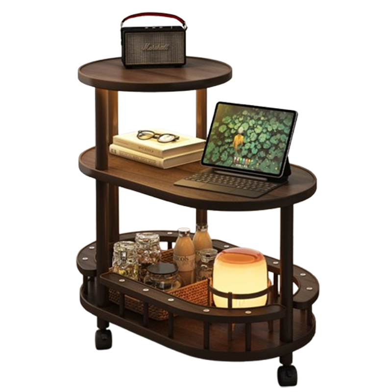 沙发边几茶几茶桌可移动客厅小户型侧边边柜置物柜零食小推车