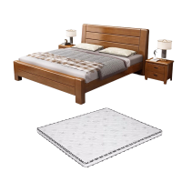 宜掌柜 床 1.2米+床头柜+床垫套