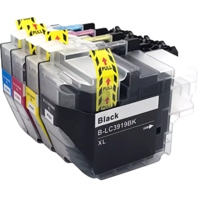 正元 墨盒 LC3919四色套装 适用兄弟MFC-J3930DW 3530DW 2330DW