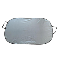 小窝厘 定制logo前挡太阳挡汽车涂银遮阳挡 140x80cm 车用隔热前挡风玻璃遮阳板 (起订量:100张)