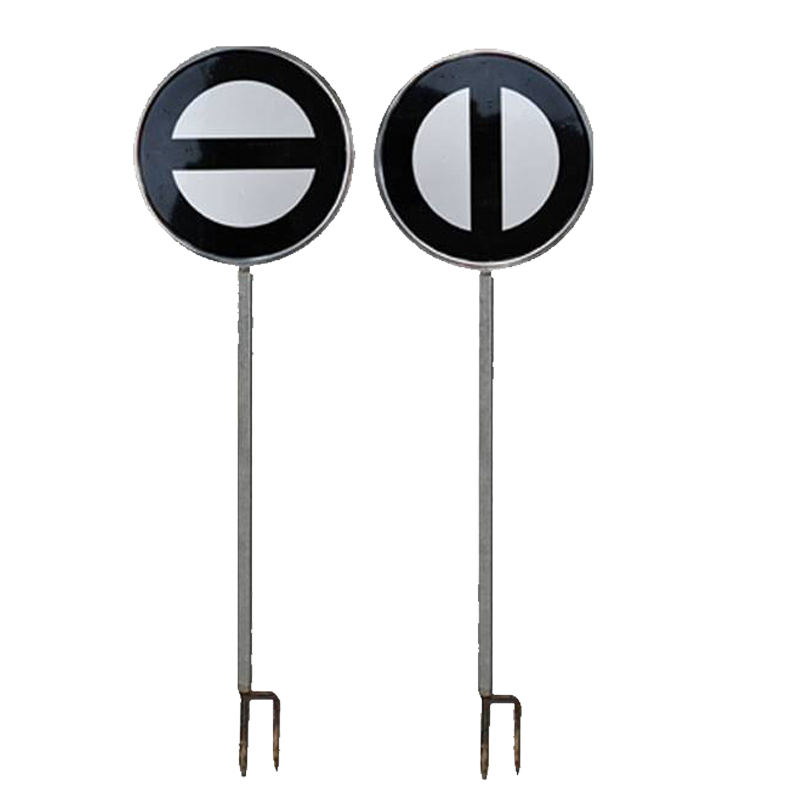 峰盟 双面减速地点标 400*400mm*立柱2.5m 套