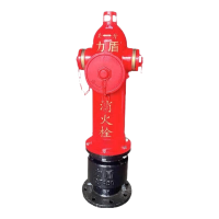 力盾 地上消火栓 SS150/80-1.6A 尖头带弯头 台