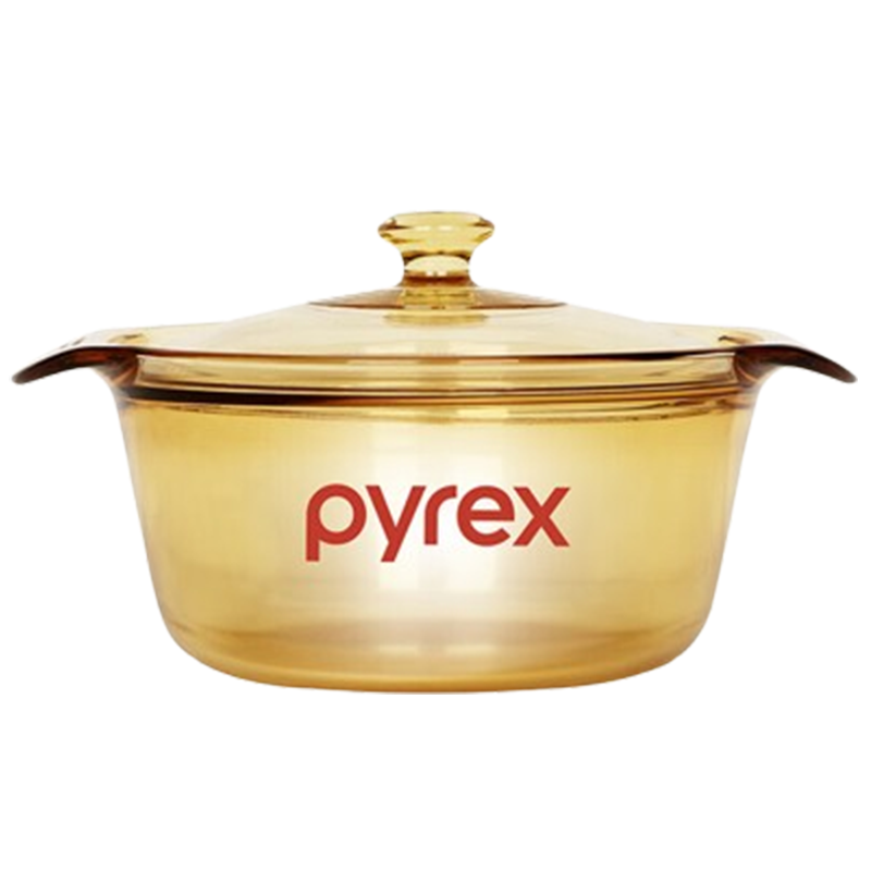 康宁汤锅1.6L耐高温百丽系列透明锅PX-16-FLLC/CN